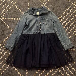 OshKosh B'gosh Denim and Navy Dress